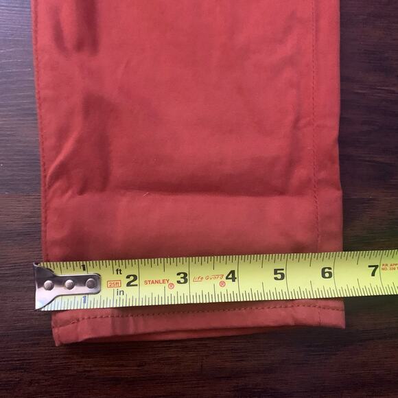 Adriano Goldschmied rusty orange the Stilt cigarette leg jeans size 29 - Picture 12 of 12